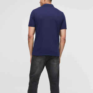 Polos transpirables para hombre con bordado personalizado de algodón de calidad superior, polos informales de marca de talla grande para hombre, polos de moda para hombre - Product Image 5