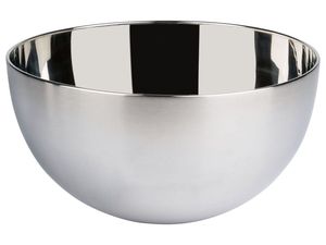 ชามเสิร์ฟผลไม้ทรงกลมสีเงินมาใหม่สำหรับโต๊ะอาหารและชามสลัดชามโลหะสำหรับตกแต่ง - Product Image 5