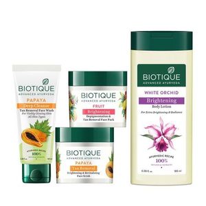 Kit de Cuidado de la Piel para Pigmentación Profunda Biotique - Product Image 1