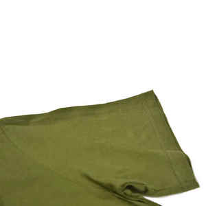 T-shirt uni à manches courtes et col rond en coton 100% de haute qualité pour hommes, logo personnalisé imprimé par méthode numérique - Product Image 2