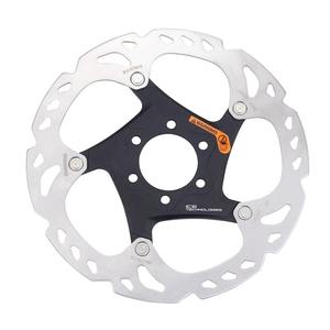 Rotor <span class=keywords><strong>de</strong></span> Freno <span class=keywords><strong>de</strong></span> Disco Compatible con <span class=keywords><strong>Shimano</strong></span> RT56 RT66 RT86 RT800 RT-MT900, 160/180/203 mm, Bloqueo Central, MTB/Bicicleta Eléctrica - Product Image 2