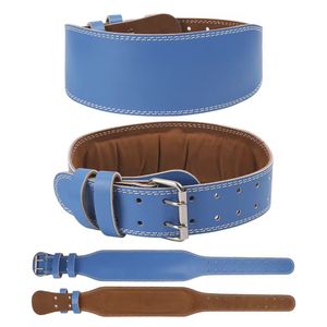 เข็มขัดยกน้ำหนักหนัง PU แบบปรับได้เข็มขัดพยุงหลังสำหรับออกกำลังกายยกน้ำหนัก - Product Image 3