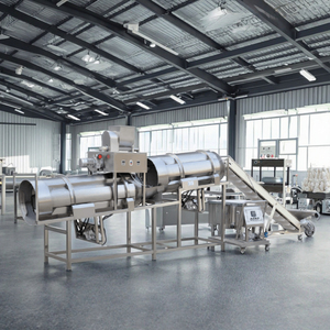 Máquina Automática para la Fabricación <span class=keywords><strong>de</strong></span> Chips <span class=keywords><strong>de</strong></span> Cheetos, <span class=keywords><strong>Horno</strong></span> <span class=keywords><strong>de</strong></span> Cocción Multicombustible, Freidora, Control Digital PLC, Fácil <span class=keywords><strong>de</strong></span> Operar - Product Image 5