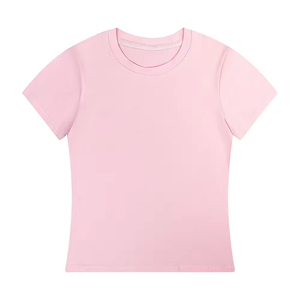 Camisetas de Peso Pesado para Mujer 2026, Camiseta Informal para Mujer, Camiseta Extra Grande para Mujer, Transpirable, 100% Algodón - Product Image 2