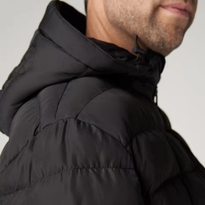 Doudounes personnalisées de style unique pour hommes Vestes à bulles de haute qualité à col montant avec logo avant pour l'hiver - Product Image 5