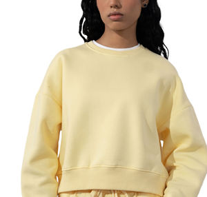 Sudadera lisa de diseño propio personalizada al por mayor, sudaderas de lana de algodón de invierno de 240 GSM - Product Image 2