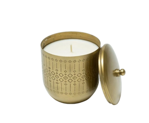 Conteneurs de bougies en étain ronds en gros, pot en métal pour bougies avec couvercle, taille personnalisée, forme ronde, décoration de festival, prix bas - Product Image 6