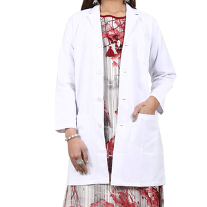 เสื้อโค้ทกันหนาวแขนยาวสำหรับแพทย์ชุดยูนิฟอร์มสำหรับร้านขายยาเสื้อโค้ททางการแพทย์จากประเทศปากีสถาน - Product Image 3