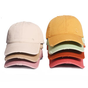 Custom Logo 6-Panel <b>Plain</b> <b>Baseball</b> <b>Cap</b> High Quality 100% Wool Hand Embroidered Formal Style for Outdoor Sports Beach Use - Product Image 5