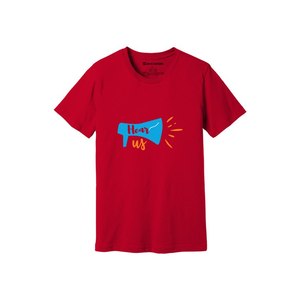 Kindness themes Print 100% camiseta de tela de algodón 160-180 a pesado GSM 12 colores disponibles Personalice su propio diseño y colocación - Product Image 6