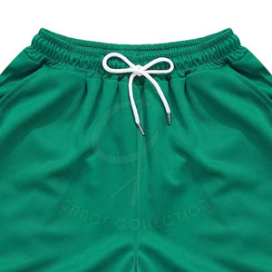 Short de basket-ball à taille élastique et avec cordon de serrage pour hommes Short de sport de course à pied de couleur personnalisée pour adultes - Product Image 3