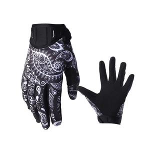 Gants de vélo à doigts complets pour hommes et femmes, légers, respirants, antidérapants, avec design personnalisé - Product Image 1