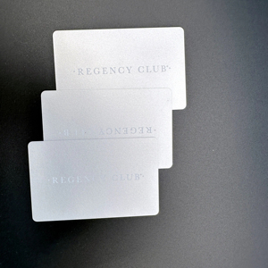 Carte de visite NFC de luxe en PVC personnalisée en usine carte de visite transparente haut de gamme VIP en plastique - Product Image 2