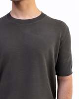 T-shirt personnalisé pour homme en coton 100% tricoté, grande taille, écologique, avec logo imprimé