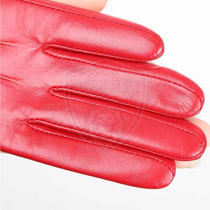 Guantes de cuero sensibles al tacto con guantes de cuero duraderos y elegantes con agarre mejorado y comodidad ligera - Product Image 5
