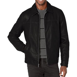 Top Latest Trending Wholesale Custom <b>Men</b> Leather <b>Jacket</b> Latest Design Customized Color <b>Men</b> Leather <b>Jacket</b> - Product Image 1