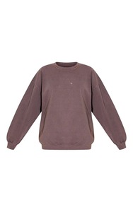 New 2024 Heavy <b>Weight</b> 100% Cotton Sun Washed Hoodies Sweatshirts Custom Oversized Vintage Distressed Men Crewneck Acid Wash - Product Image 6