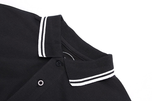 เสื้อโปโลผู้ชายแบบติดกระดุมเสื้อคอปกเสื้อเสื้อโปโลธรรมดาลำลองโลโก้ตามสั่ง - Product Image 4