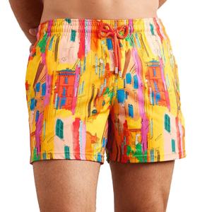 Short d'été Offre Spéciale pour hommes maillot de bain taille moyenne à séchage rapide tissé vêtements de plage décontractés motif respirant Shorts d'été - Product Image 2