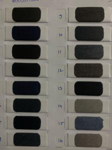 Tissu de costume de club en laine de polyester tissé le plus vendu Style flammé lourd teint uni pour les vêtements pour garçons-d'Inde - Product Image 5