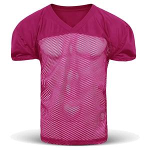 Logo personnalisé de haute qualité impression par sublimation Streetwear football maille maillot nouveau Design vêtements de sport tissu matériel - Product Image 1