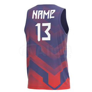 ฝึกสวมโรงงานเสื้อวอลเลย์บอลสีทึบทําเสื้อวอลเลย์บอลดีไซน์ใหม่ล่าสุดเพื่อขาย - Product Image 2