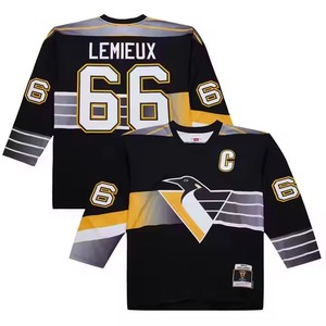 Maillots de hockey sublimés de haute qualité OEM design personnalisé broderie logo vêtements de hockey uniformes réversible maillot de style hockey sur glace - Product Image 2
