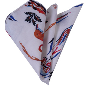 Exve Pochette hawaïenne exclusive beige orange rouge flamant rose fabriquée en Turquie - Product Image 2