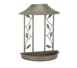 Comederos para pájaros Metal Aluminio Artículo ideal Comederos y baños para pájaros Comederos y baños exigentes de calidad Comederos de forma redonda - Product Image 4