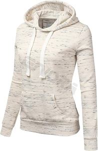 Vente en gros Nouveau sweat à capuche femme décontracté couleur unie à manches longues pull surdimensionné sweats tricot sweat à capuche pour femme - Product Image 2
