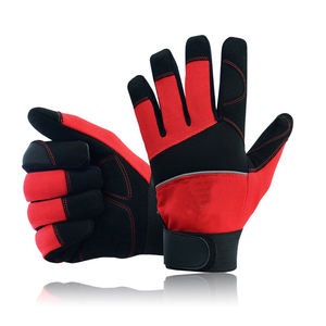 Vente chaude Prix bas Gants de mécanicien automobile en cuir véritable résistant Gants de travail industriels utilitaires personnalisés pour l'extérieur - Product Image 3