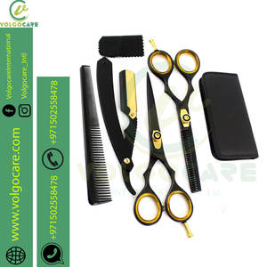 Tijeras de corte de dientes texturizantes de 6,5 pulgadas de acero inoxidable japonés de peluquero profesional con punta de hoja afilada y Roma - Product Image 2