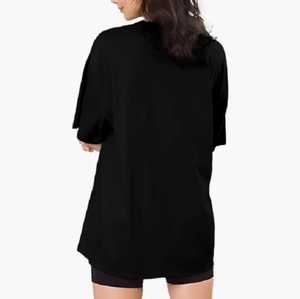 OEM Mens Printing t Shirts Heavyweight 300g Women Cotton Letter Print Streetwear Boxy Oversized Two-Tone Color Vintage Tshirt - Product Image 6