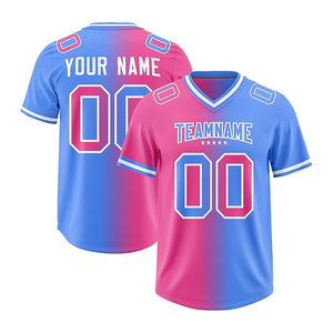 Sublimación impresa nombre del equipo y número para hombres, personalice sus propias camisetas, uniforme deportivo camisetas de fútbol americano - Product Image 1