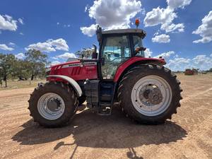 Massey Ferguson 7615 DYNA-VT EXCLUSIVE Tractor Agrícola de Ruedas Usado de 130 CV, Motor Diésel AGCO POWER, Caja de Cambios, Bomba, Informe - Product Image 4