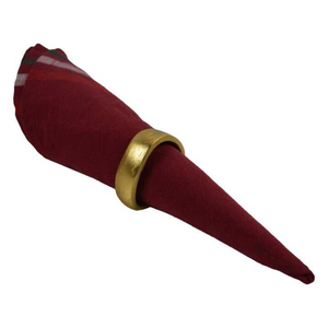 Derniers bijoux bagues en acier inoxydable plateau ovale doré élégant plateau de service pour mariage Restaurant et présentoir à bijoux ronds de serviette - Product Image 5