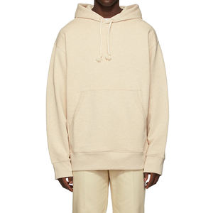 Sudadera con capucha de peso pesado personalizada para hombre 100% algodón orgánico sudaderas con capucha de rizo francés de gran tamaño con hombros caídos sudaderas con capucha en blanco para hombre - Product Image 6