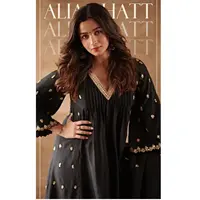 Designer pakistani sche Salwar Kameez Anzug indische Kleidung Georgette Sequenz Stickerei Handarbeit Kleider Damen Frauen ethnische Kleidung