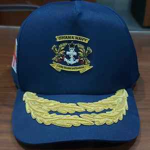 Venta al por mayor de los hombres verde de Ghana azul marino gorra sombrero con logotipo personalizado insignias bordadas a mano para el uso diario y al aire libre - Product Image 6