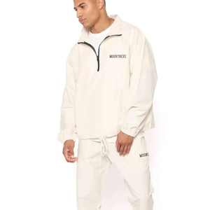 Chándal cómodo para hombre con logotipo personalizado de la mejor calidad 100%, chándal de calle unisex a la moda para hombre al por mayor - Product Image 5