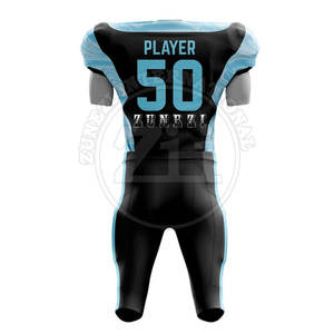 Vêtements de sport de football américain unisexe de haute qualité, respirants, grande taille, manches courtes, vente chaude - Product Image 2