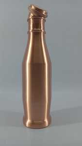 Meilleure bouteille d'eau en cuivre pur led sans Inde bouteille de boisson avec une capacité de 950 ml logo personnalisé pour Offre Spéciale - Product Image 2