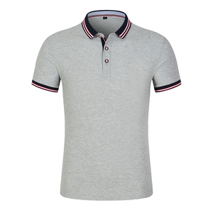 Camisas Polo de Golf de Manga Corta de Tela de Punto de Color Sólido para Hombre, Estilo Único con Cuello Camisero - Product Image 1