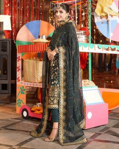 2025-2026 Robe de travail formelle moderne de qualité impressionnante pour femmes Dernier coton Salwar Kameez pour la fête 01024 - Product Image 3