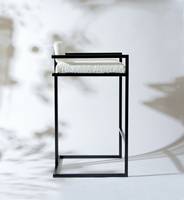 Tabouret de bar moderne de luxe en métal, étanche et confortable, pour comptoir, maison de campagne, bar, cuisine, restaurants, hôtels, salle à manger, chambre