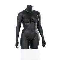Mannequins féminins grande taille à forte poitrine, buste de mannequin femme