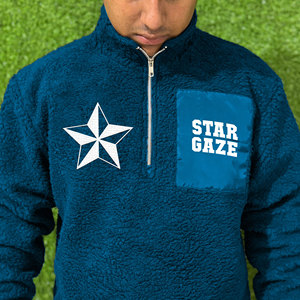Custom Logo Embroidered 100% Cotton Pullover Hoodies Men's Sherpa Fleece Windproof Breathable Heavy Winter Plus Size <b>Boys</b> - Product Image 3