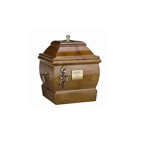 <b>Funeral</b> <b>Supplies</b> of Wooden Material Classic Urns Jewelry Cremation Pet <b>Funeral</b> Human Ashes Urns/Elegant Keepsake Urns - Product Image 1