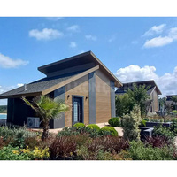 Maison préfabriquée au design moderne personnalisé avec une construction durable pour un usage en appartement, villa, complexe hôtelier, villa de luxe en acier léger