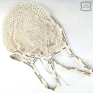 Xách Tay Tái Sử Dụng Hàng Tạp Hóa Túi Cho Trái Cây Rau Túi Bông Lưới Chuỗi Tổ Chức Túi Xách Tay Cầm Ngắn Net Mua Sắm Túi Tote - Product Image 2